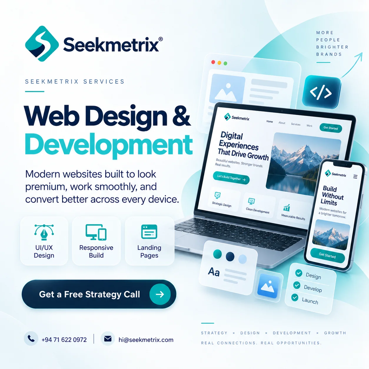 Web Design Company in Sri Lanka - Seekmetrix